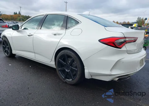2021 Acura Tlx Advance Package из США, поврежденный, VIN 19UUB5F64MA000654